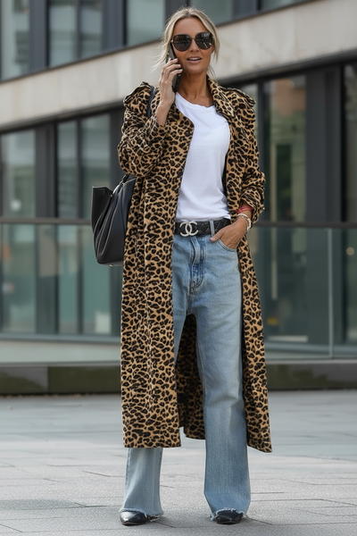ABRIGO MIDI LEOPARDO